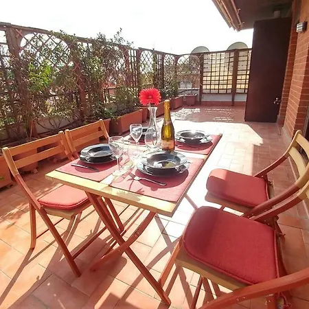 Terrace22 - Delizioso Attico Ben Collegato Apartman Róma